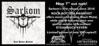 SARKOM (Nor) - Rock Bottom Manifest, 7" EP